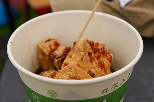 stinky tofu at Songyuelou in Shanghai
