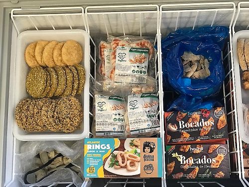 Freezer at Alnatur in Altafulla