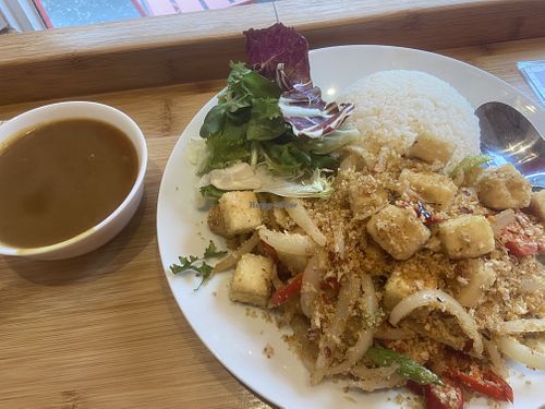 Bifeng tang spicy tofu rice   at Bao  in Glasgow