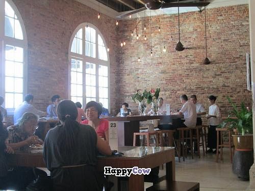 Beautiful interior of Quay Cafe at Quay Cafe in Penang
