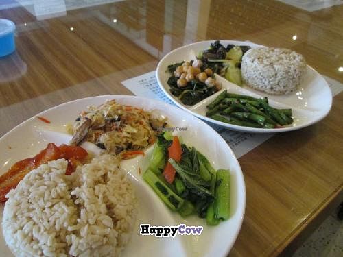 Happy and healthy rice sets at Quay Cafe in Penang