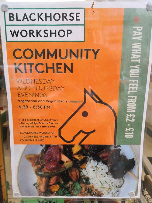 Wednesday and Thursday evenings at Blackhorse Workshop Cafe in East London