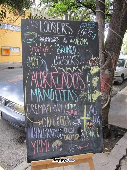 sign of the day at Los Loosers in Mexico City