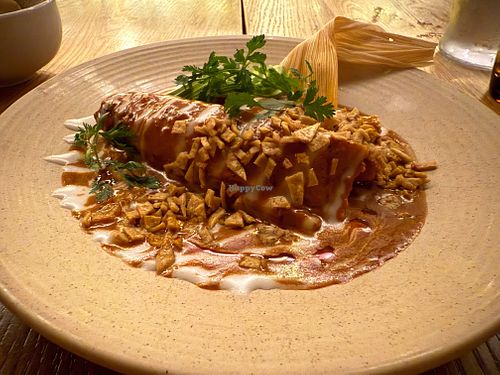 Tamal de carne at Sentir in New York City