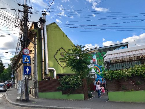outside view at Samsara in Cluj-napoca