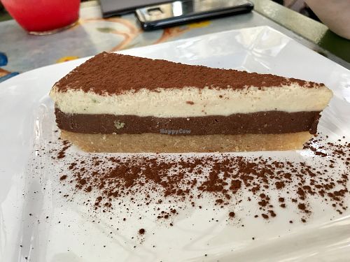 tiramisu (raw) at Samsara in Cluj-napoca