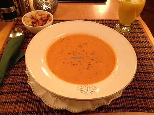 Samsara lentil soup at Samsara in Cluj-napoca