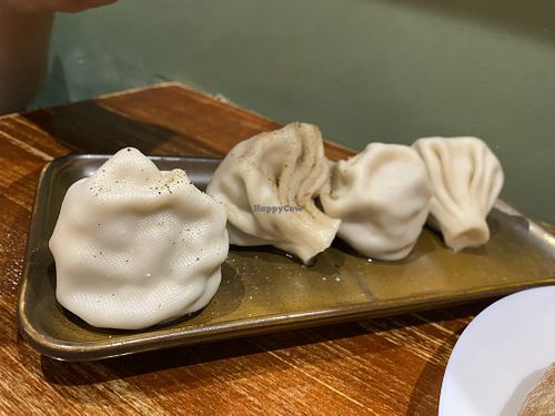 Mushroom khinkali  at Aba-Ra! in East London