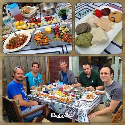 great vegan dinner!  at Bij de Jongens op 't Zand in Sleeuwijk