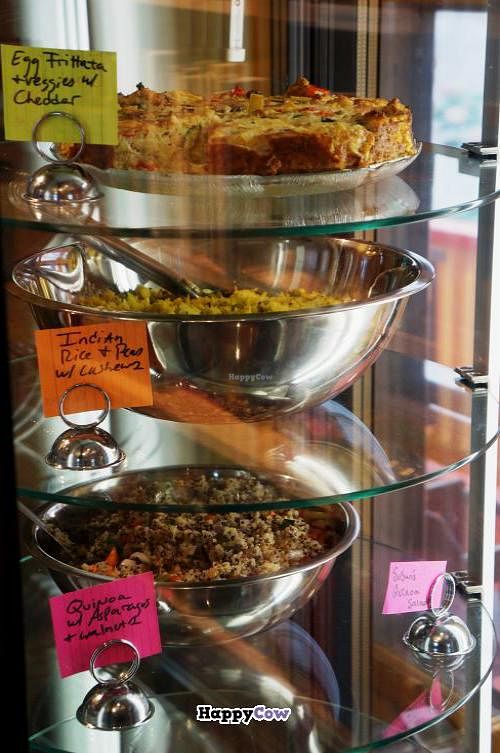 good food at Breathe Bookstore Cafe in Baltimore