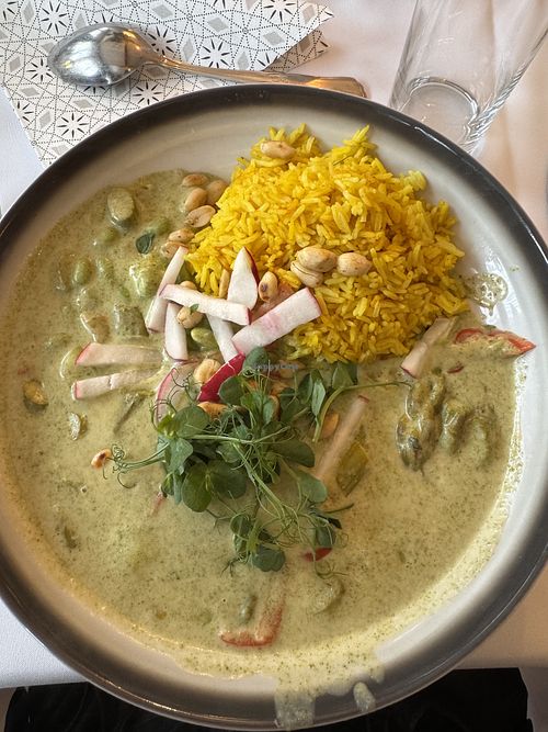 vegan curry  at Leini's Dorfwirtshaus  in Enzenreith