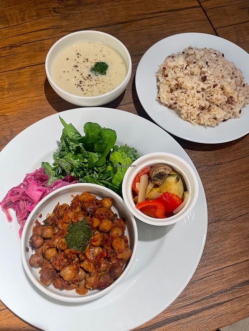 Chickpeas Menu  at Vegan Eat Tokyo in Tokyo