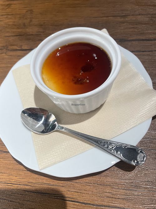 Soy flan   at Vegan Eat Tokyo in Tokyo