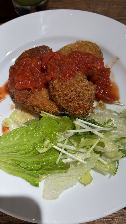 Katsu cutlets   at Vegan Eat Tokyo in Tokyo