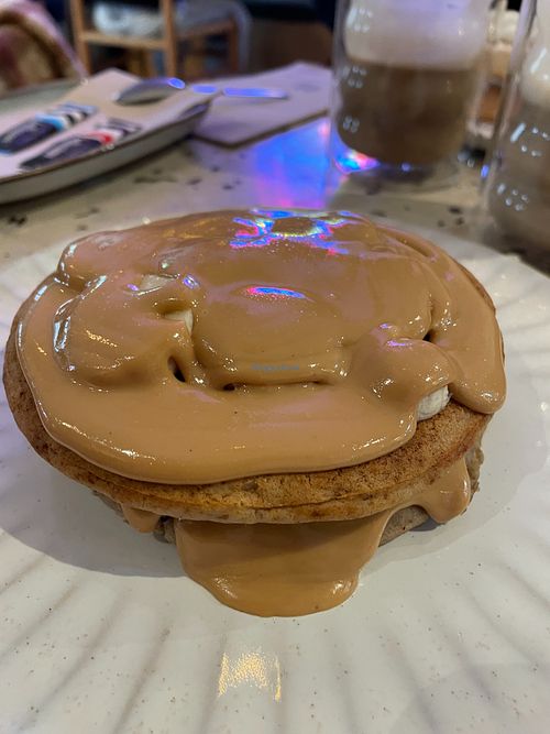 Pancakes (Vegan) at Garden Balthazar Caffe - Picoas in Lisbon