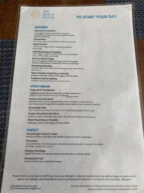   at The Beach House Resort in 