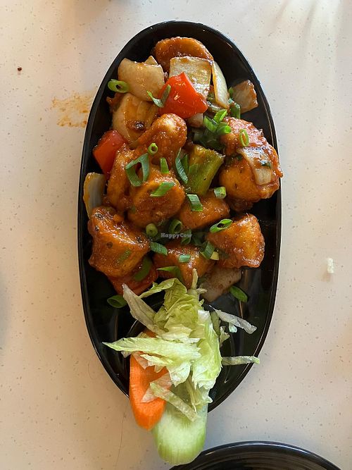 Chilli soya  at Chennai Srilalitha in Amersham