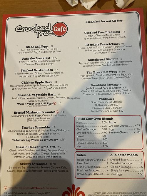   at Crooked Tree Cafe in Marietta