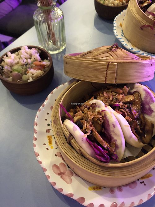 Baos aux champignons  at Miss Bao in Rennes