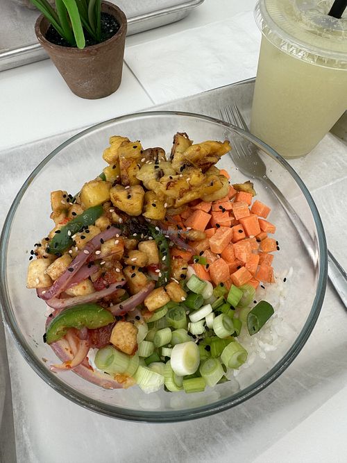 Vegan Bowl from main menuu  at La Fresquería Salad Bar in Mayaguez