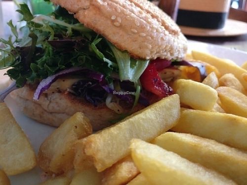 tofu ?  at Fishtales Cafe in Warrnambool