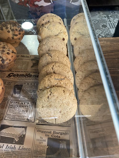 Vegan oat cookies   at Pan Merced in Santiago