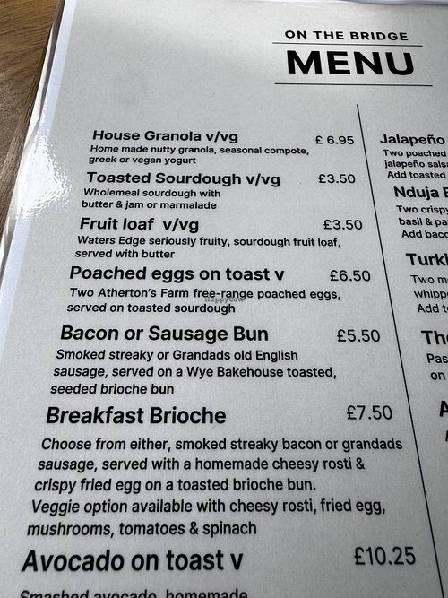   at On The Bridge in New Mills