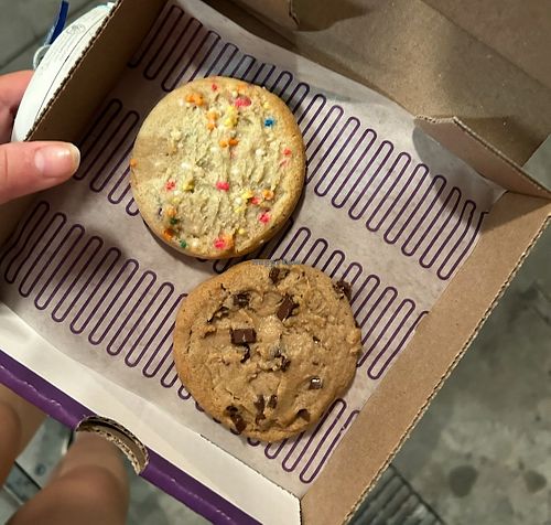   at Insomnia Cookies in Berkeley