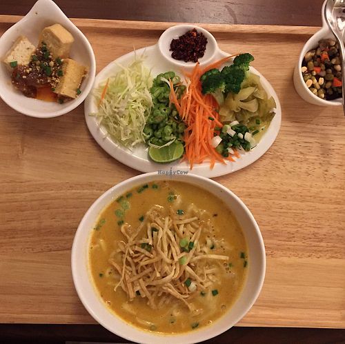 vegan at Suananda Vegetarian Garden in Bangkok