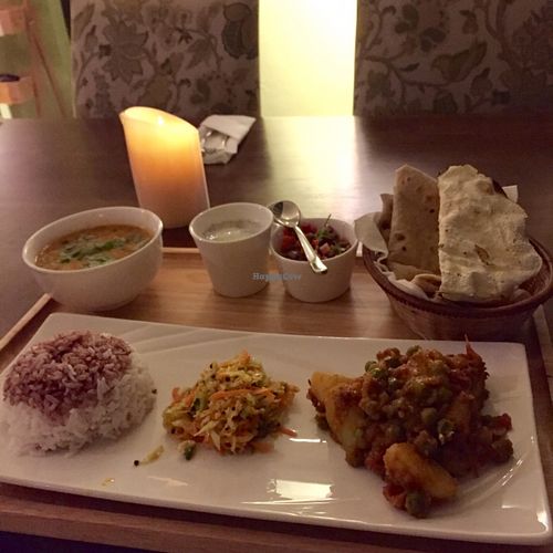 Daal of the day at Suananda Vegetarian Garden in Bangkok