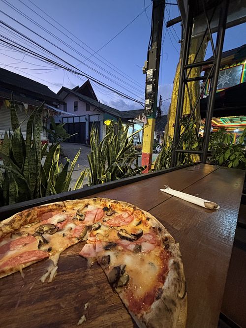   at PizzaLab in Koh Phangan
