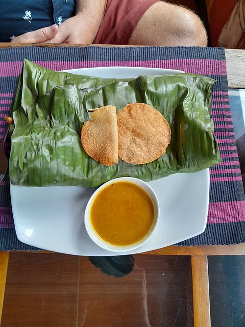 Vegetable lamprais at Cafe Eden in Ella