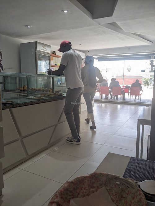 The cafe at Cafe Vitamina L in Lubango