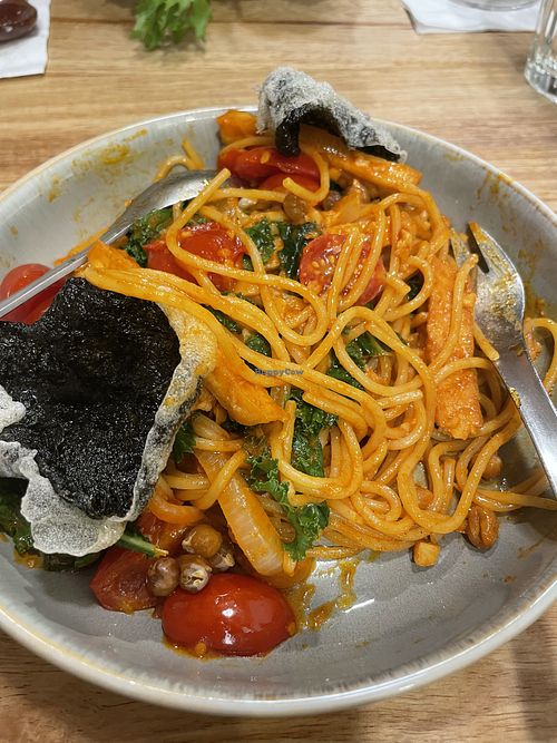 Seasonal spaghetti  at Cafe Zi - 梔子 in Kowloon