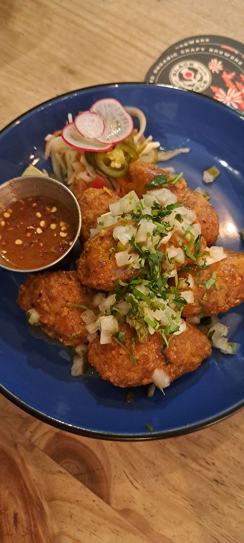 Birria wings (This isn't chkn wings) at Antojitos in Glasgow