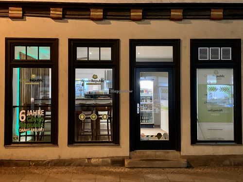 outside / store front at Green Republic in Erfurt