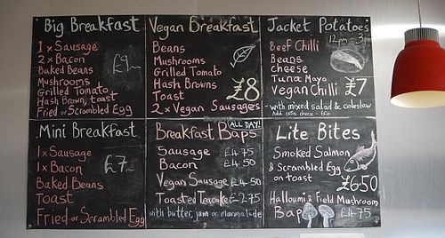 Vegan breakfast was great at Em's Bistro - Emmaus Village Carlton  in Bedford