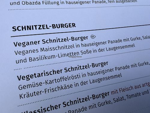 menu  at HeimWerk - Hackescher Markt in Berlin