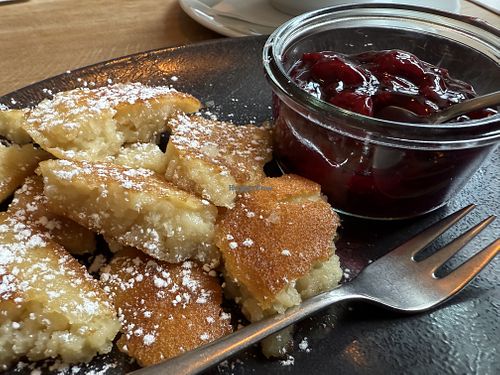 kaiserschmarrn cherry vegan  at HeimWerk - Hackescher Markt in Berlin