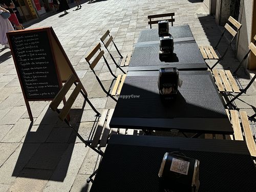 outside  at Teraferma in Venice