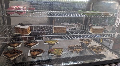 Pastries at Le Végétalien in Toronto