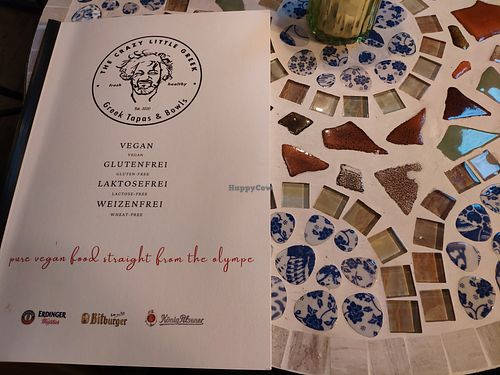 Table at The Crazy Little Greek in Berlin