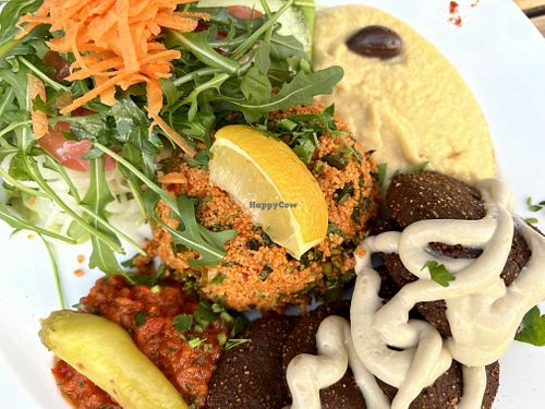 falafel-teller  at LoLu in Duisburg