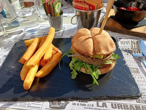 Hamburguesa Vegana at Restaurante Il Bandito in Altea