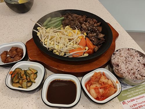 Vegan Hotplate at Saute Saranghae in East Singapore