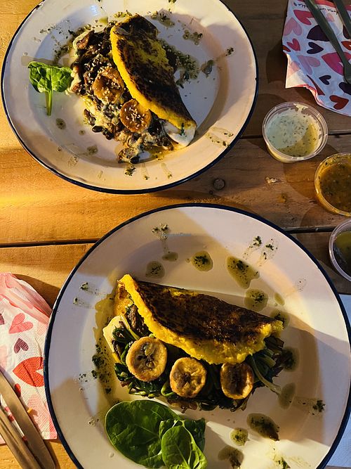 Cachapas  at La Tiendita del Sabor in Aberdeen