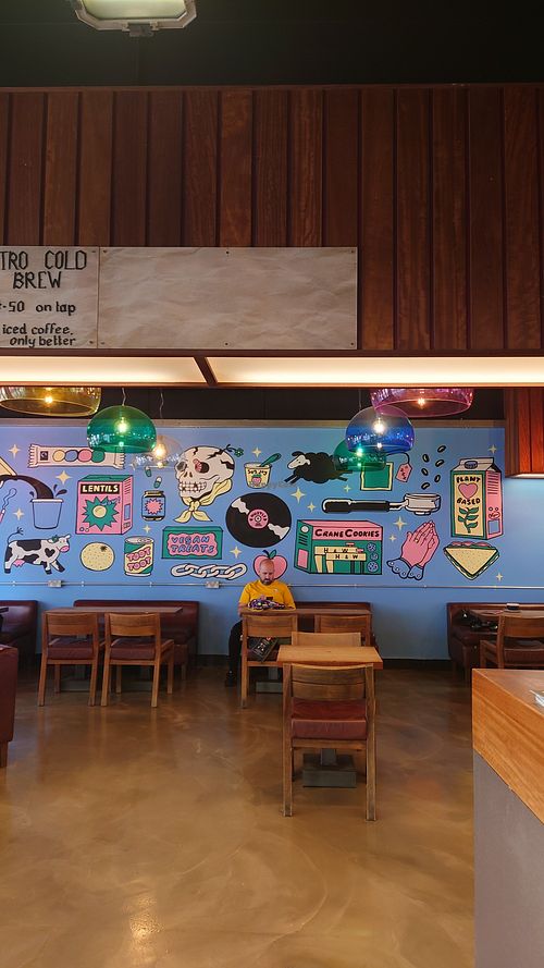 Inside at Hustle in Belfast