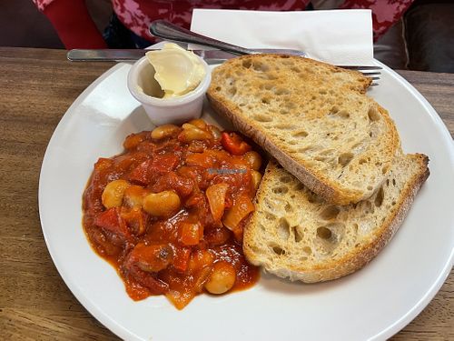 Smokey beans   at Hustle in Belfast