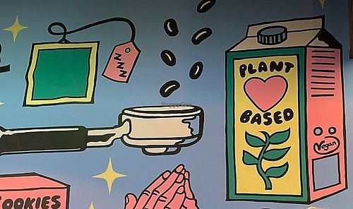 mural at Hustle in Belfast