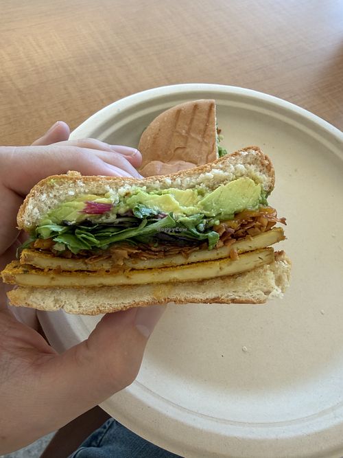 Breakfast sandwich  at Bridge & Tunnel Coffee - Cafe & Roastery in Asheville